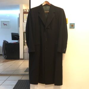 Saks Fifth Avenue Men’s 100% Wool Long Coat 44R